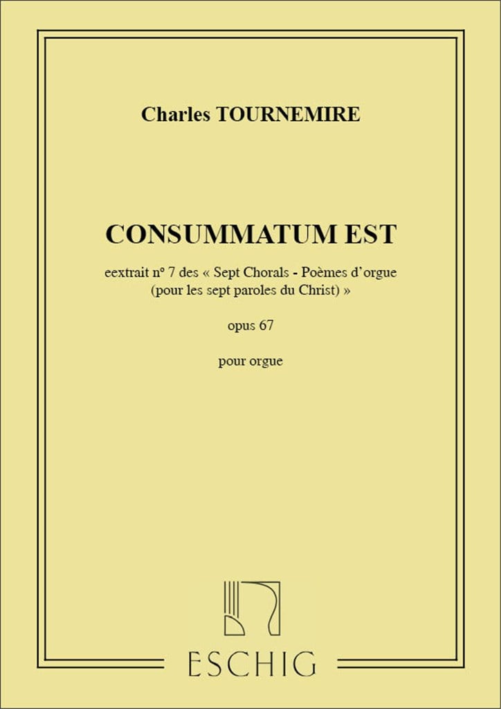 Choral N 7 Orgue